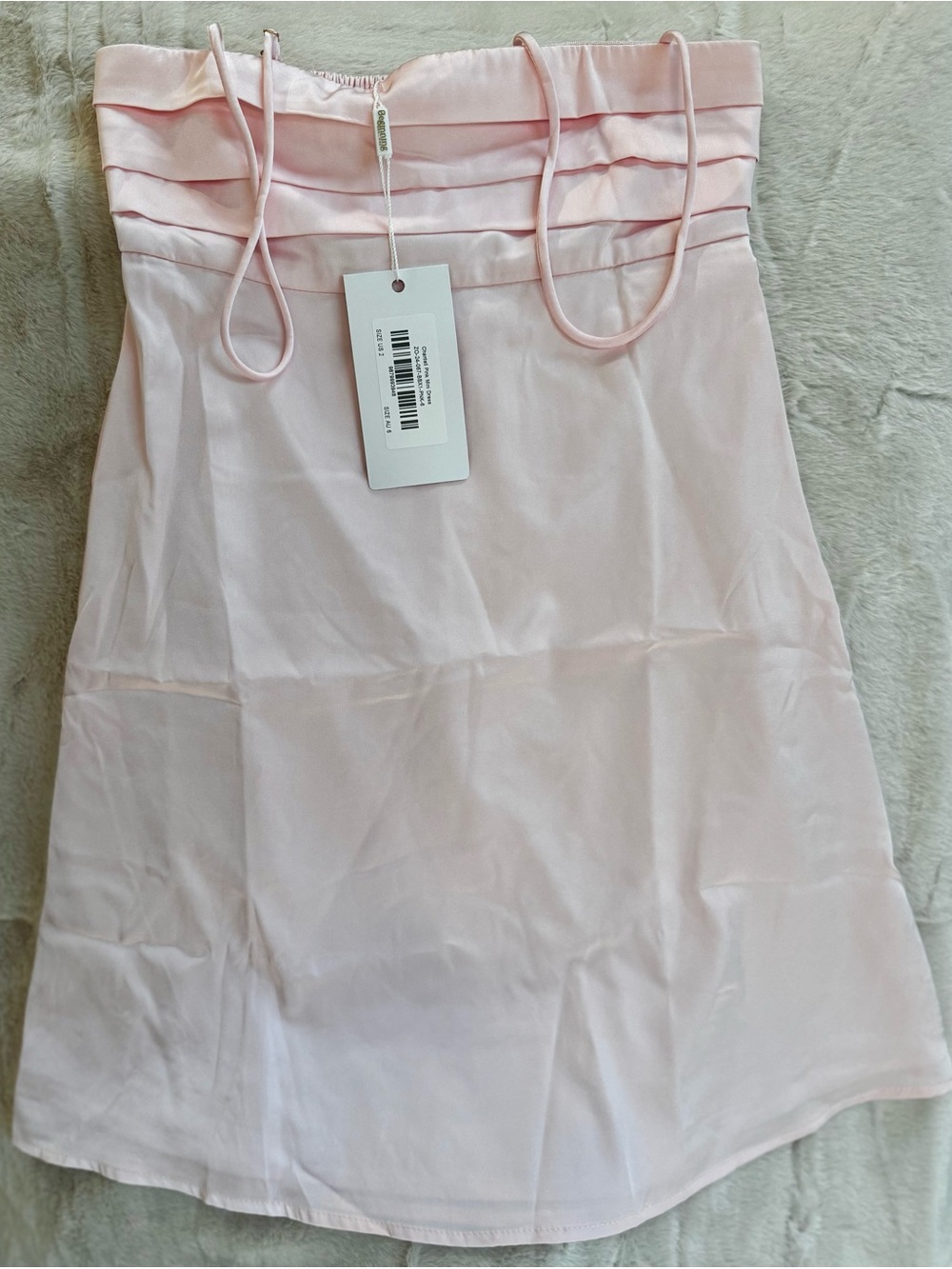 Beginning Boutique Chantell Pink Mini Dress NWT